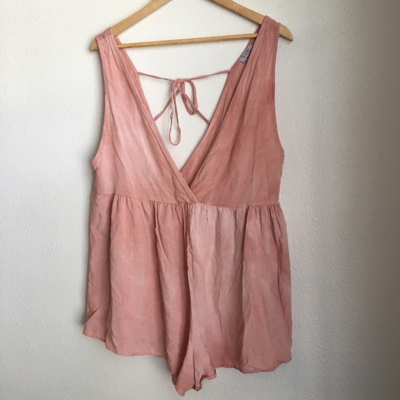 Pink Tobi Romper. - Picture 2 of 3